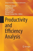 Productivity And Efficiency Analysis William H. Greene