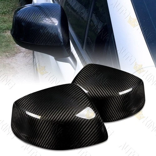 FIT 2012-2013 HONDA CIVIC SEDAN/4DR REAL CARBON FIBER SIDE VIEW MIRROR COVER CAP