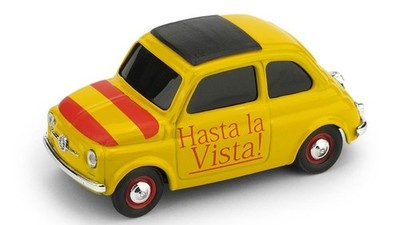 Brumm FIAT 500 BRUMS SPAGNA ''HASTA LA VISTA'' ''VIVA LA VIDA'' 1:43