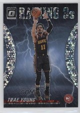 2023 Panini Donruss Optic Raining 3s Fast Break Holo Prizm Trae Young #19 19fe