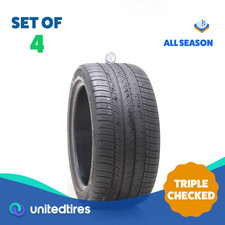 Set Of 4 Used 27540zr18 Michelin Pilot Sport All Season 4 103y - 7-8.532 Set Of 4 Used 27540zr18 Michelin Pilot Sport All Season 4 103y - 7-8.532