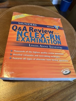 Saunders Q & A Review for the NCLEX-RN Examination,Silvestri, Li