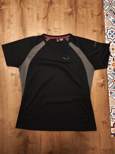 Damen Salewa Shirt Gr. 40 * Wandershirt * schwarz grau * Sportshirt * Fitness - Bild 1 von 6