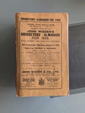 John Wisden's Cricketers' Almanack 1936 (73rd Edition) Cricket Book