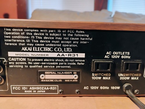 stereo receiver vintage - Picture 10 of 11