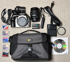 Canon EOS Digital Rebel 300D 6.3MP DSLR DS6041 w/ Accessories