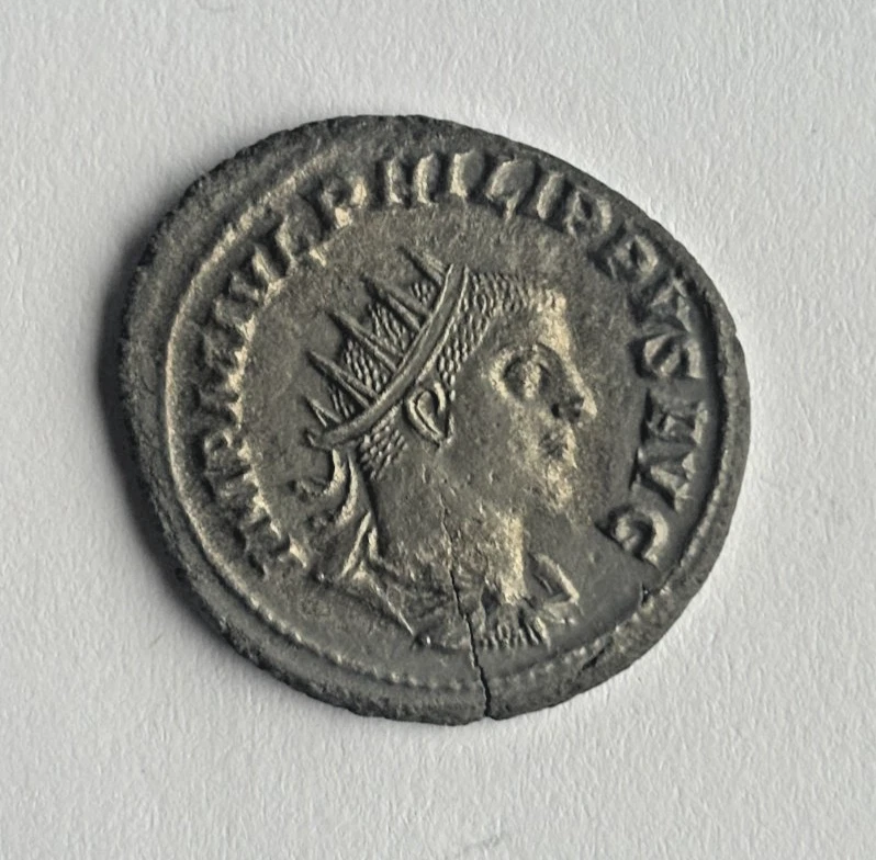 Antoninianus of Philip II – HYBRID – Antioch - PM TR P III COS PP - Photo 1/2
