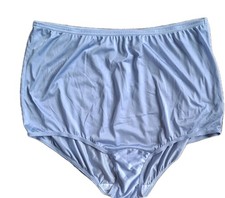 Vanity Fair Brief Underwear Size 9 2XL Perfectly Yours 15711 Granny Panty Blue