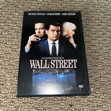 Wall Street (DVD, 1987, Widescreen) Michael Douglas Charlie Sheen Free Shipping