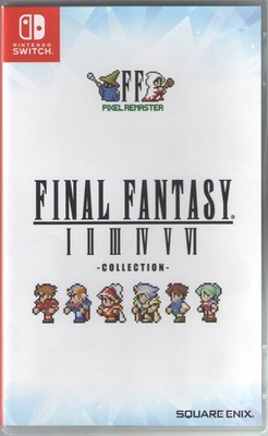 Final Fantasy I-VI Pixel Remaster Collection for Nintendo Switch 