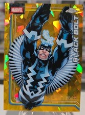 2026 Topps Chrome Marvel Sapphire Black Bolt #12 Gold 05/50