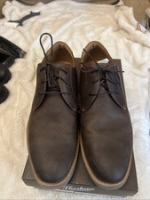 Florsheim HIGHLAND In Box Brown Leather Lace Up Plain Toe Oxford Mens Sz 10.5