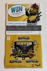 LEGO Batman: Killer Croc Tail-Gator (70907) Instruction Manual / Booklet Only