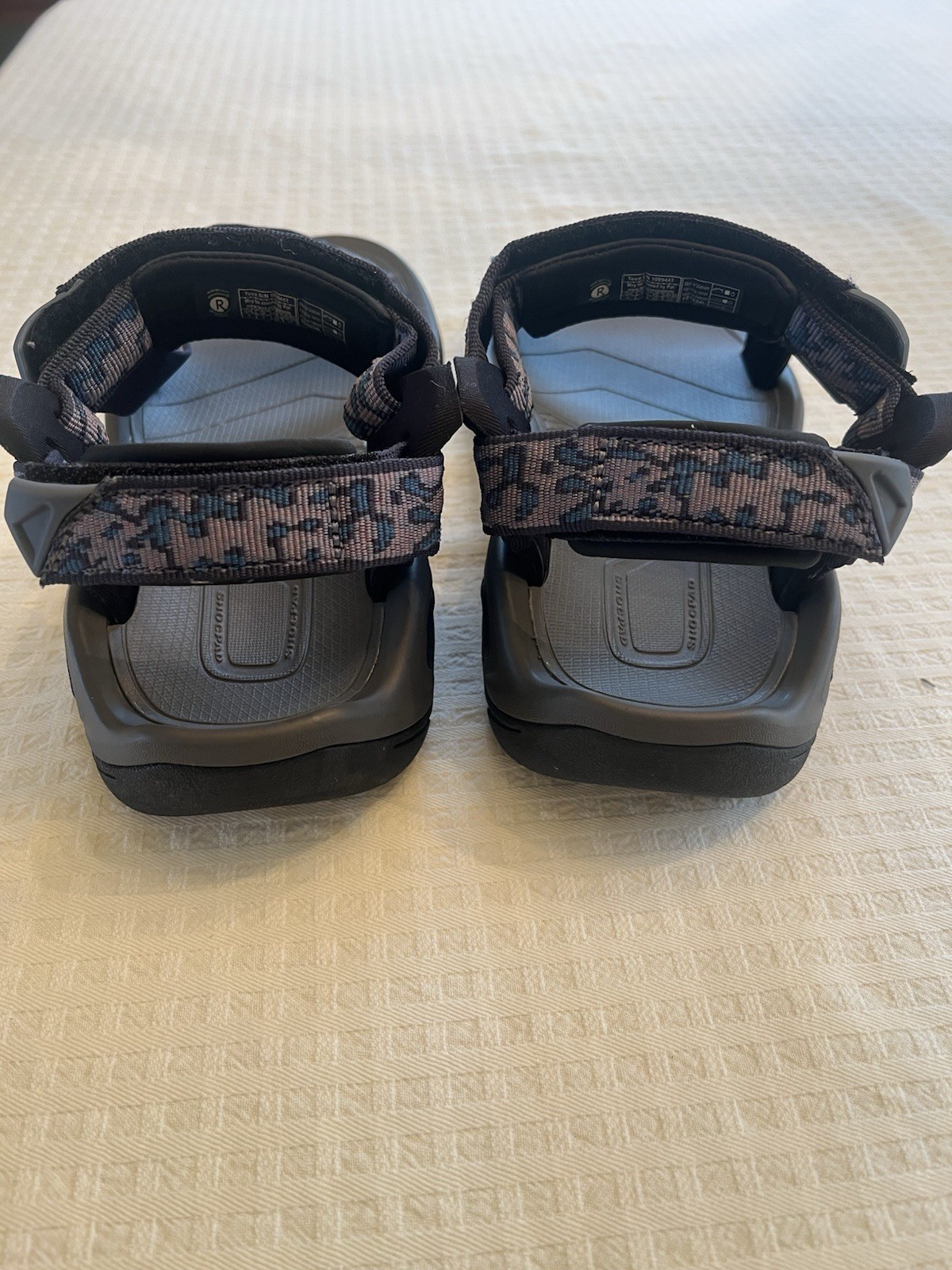 Teva Terra Fi5 Universal Sandals Women’s, Sz 9 Magma Grey image 2