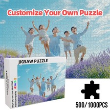 Custom 1000 Pieces Photo JigsawPuzzlePersonalizedFamilyPicturePuzzleKeepsakeGift