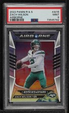 2022 Panini Rookies & Stars Airborne Silver Prizm Zach Wilson PSA 9 MINT 0ym4
