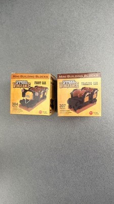 Steel Vengeance Mini Bausteine - Front & Trailing Car Cedar Point Set