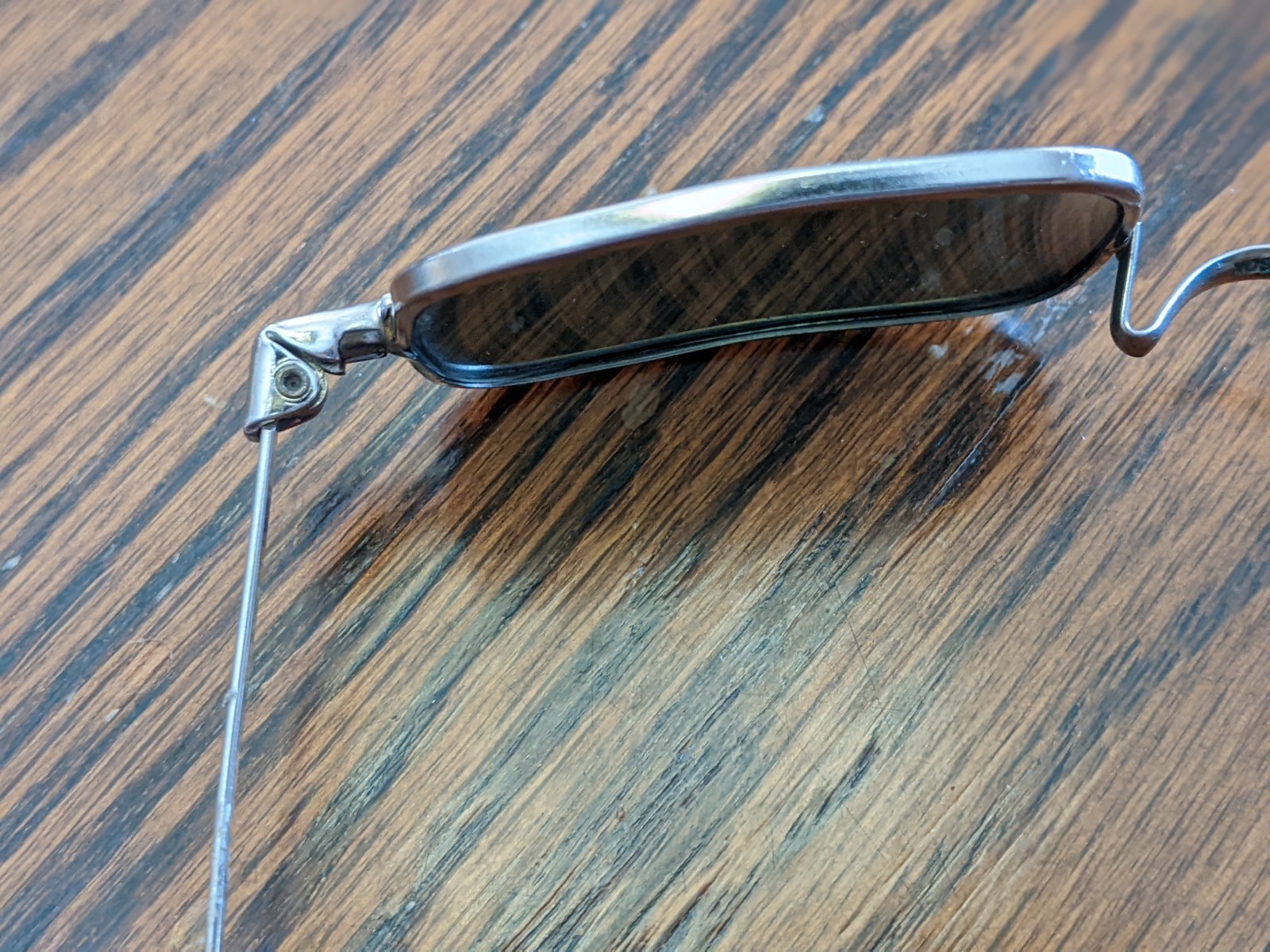 Vintage Willson Sunglasses Frames Rectangle Antiq… - image 4