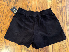 Art Class Short Corduroy Black Shorts Girls Size L 10-12 New