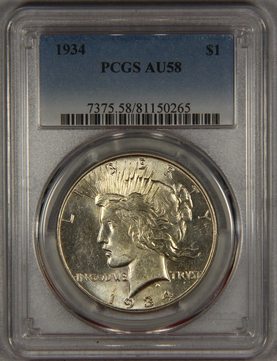 1934 D Peace Dollar for sale | eBay