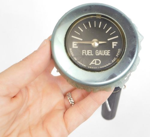 Asahi Denso Locking Fuel Tank Gas Cap Gauge NOS H-4 Honda S90 Yamaha CT1 AT1 DT1 - Picture 6 of 8