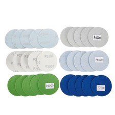 30pcs 3 75mm Sanding Discs Mixed Grit 1000-7000 Wet&dry Sander Pads Sandpaper 0.36 per gallon