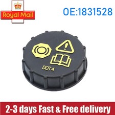 FOR FORD FIESTA MODELS 2005-21 1831528 BRAKE MASTER CYLINDER FLUID RESERVOIR CAP
