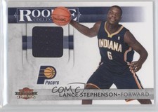 2010 Panini Threads Rookie Collection Materials 385/399 Lance Stephenson #32 0v1