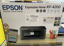 Black Epson Expression Home XP-4200 All-in-One Inkjet Printer