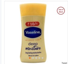 Vaseline Intensive Care Deep Moisture Long Lasting Body Lotion 20ml
