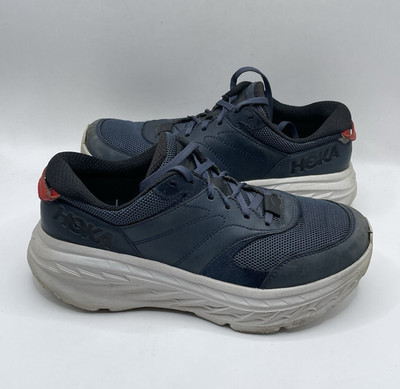 HOKA ONE ONE Bondi L Men s Athletic Sneakers Moonlight Ocean Blue Sz 6.5