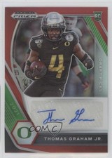2021 Panini Prizm Draft Picks Red 65/199 Thomas Graham Jr #DPA-TGH Auto 0ud4