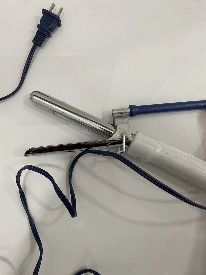 Rizador Helena de Troya modelo 1503 azul y blanco  Foto 4 de 4