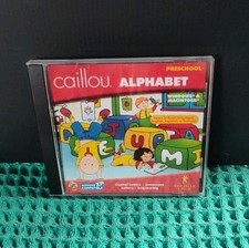 Caillou Alphabet Preschool PC GAME CD-ROM, windows mac,USA.