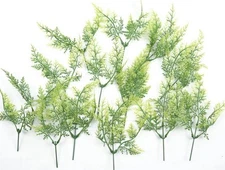 Replacement Foliage For Oil Rain Lamps - Fern Leaf Lot Of 15 Pieces NEW