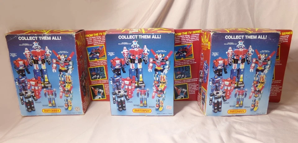 JUEGO DE COLECCIONISTAS DE GLADIADORES VOLTRON II COMO NUEVO CAJA DE CERILLAS COMPLETA GC-04 Godaikin Japón Foto 3 de 4