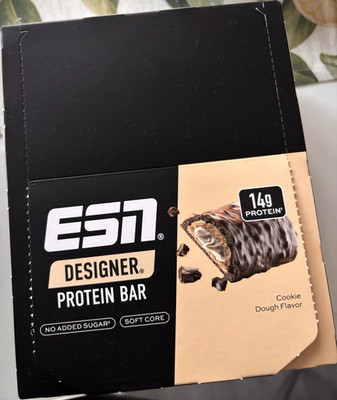 ESN Designer Protein Bar Proteinriegel Cookie Dough Karton 72 Stück 
