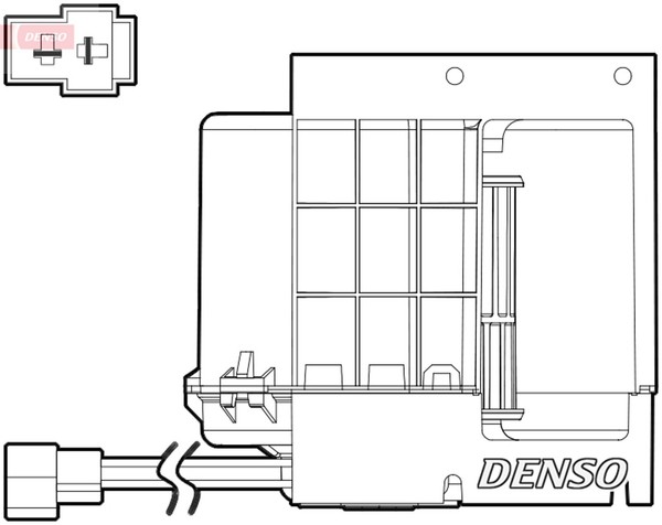 InnenraumgebläSe Denso DEA17033 12V FüR Mercedes Sprinter B906 Bus B904 B903 208-image