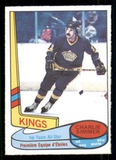 1980-81 O-Pee-Chee #83 Charlie Simmer AS1