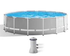 Intex 26719EH 14foot x 42inch Prism Frame Above Ground Swimming Pool with Filter