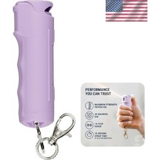 Personal Safety Sabre Pepper Gel with Keychain - 10-Second Spray, 14-ft Range