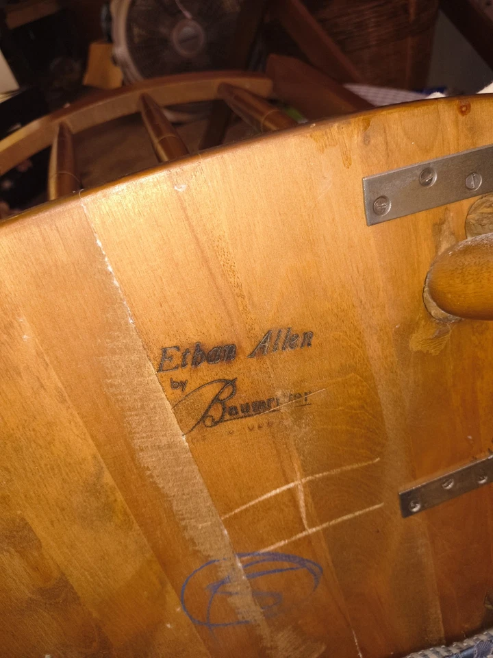 2 sillas de cocina Ethan Allen Foto 3 de 3