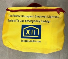 X-IT 3 Story Emergency Fire Escape Ladder Home Safety Compact Reusable 23 ft NEW