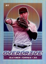 2021 Panini Chronicles #6 Gleyber Torres Overdrive Holo