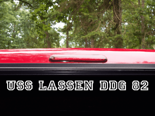USS LASSEN DDG 82 Decal US NAVY Military USN S01 - Picture 3 of 4