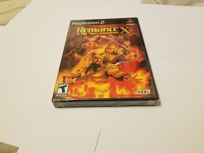 Romance of the Three Kingdoms X Sony PlayStation 2 New ps2