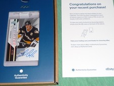 *SALE* 2018-19 UD Premier MARIO LEMIEUX Auto 05/10 *  Very Rare Card & Autograph