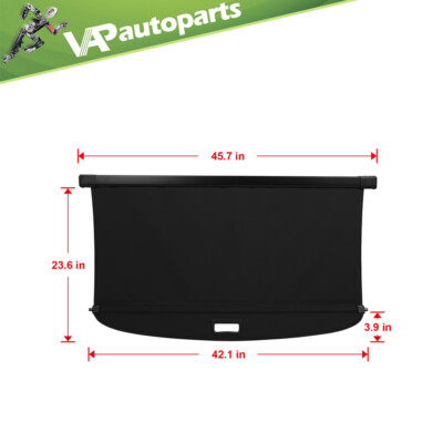 For Ford Mustang Mach-E 2021-2024 Retractable Trunk Cargo Cover Security Shield