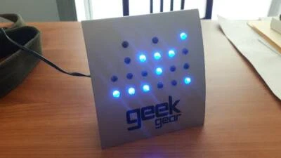 Led Binary Clock Perfect Gift For The Geek In Your Life Clocks