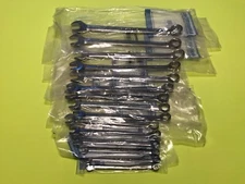 Armstrong 15-Piece 12-Point Metric Long Combination Wrench Set Full Polish 🇺🇸 